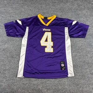 Reebok Jersey Kids L Brett Favre Minnesota Vikings  Purple NFL Football